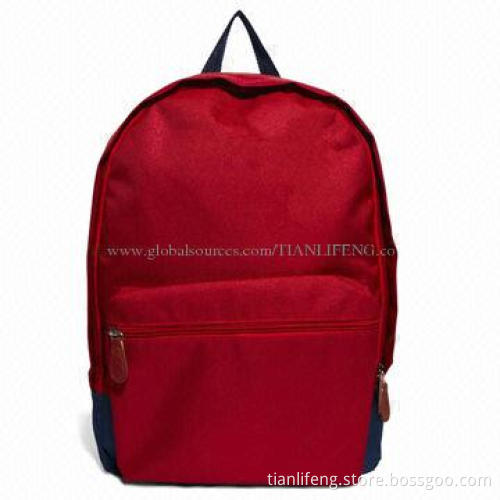 Men's Backpack with Contrast Color Base